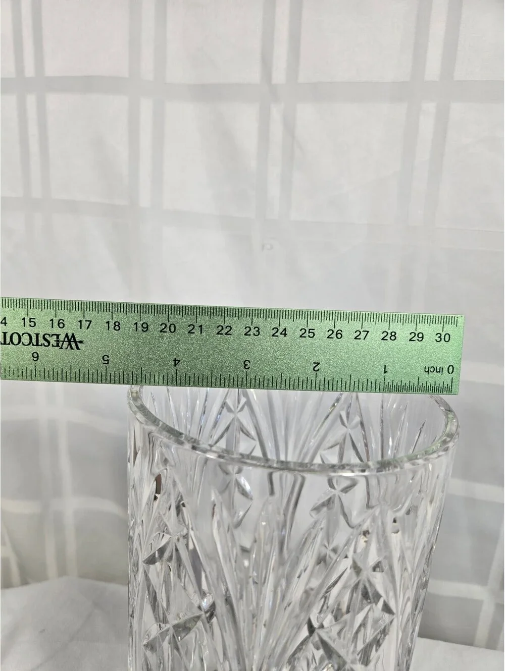 Waterford Crystal Connemara Marble Ah Chara Failte Cylinder Hurricane Lamp